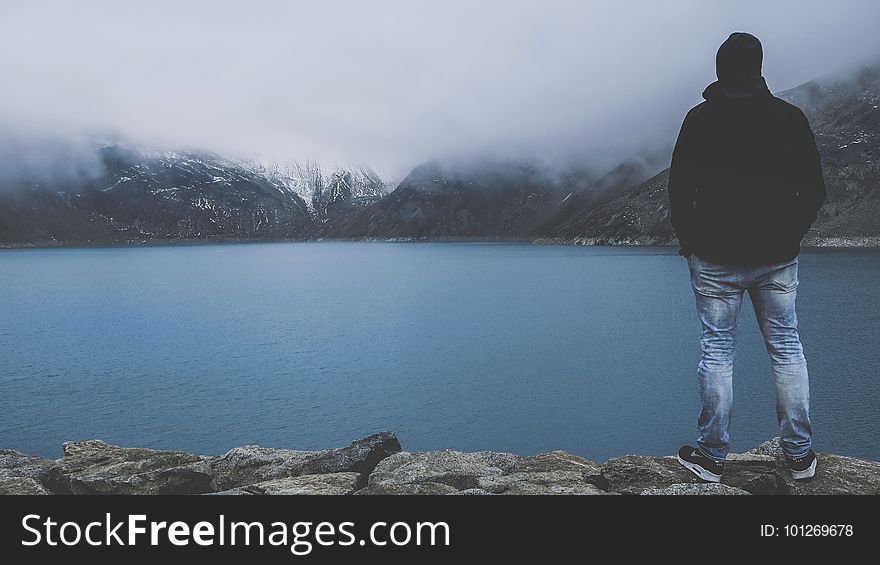 Sky, Lake, Loch, Mountain