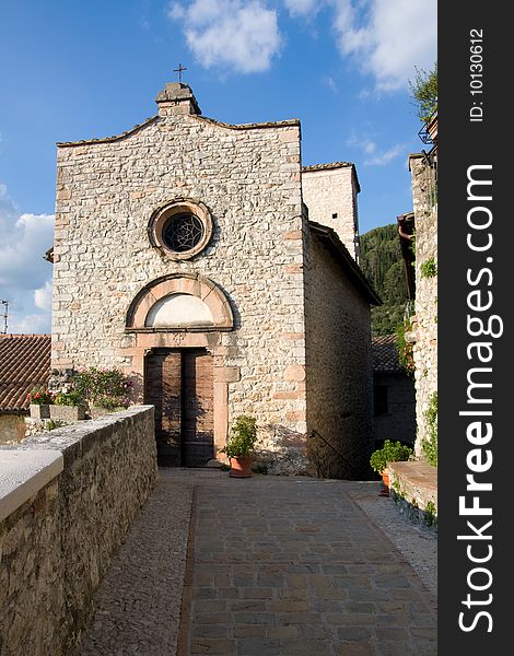 This is an old umbria church