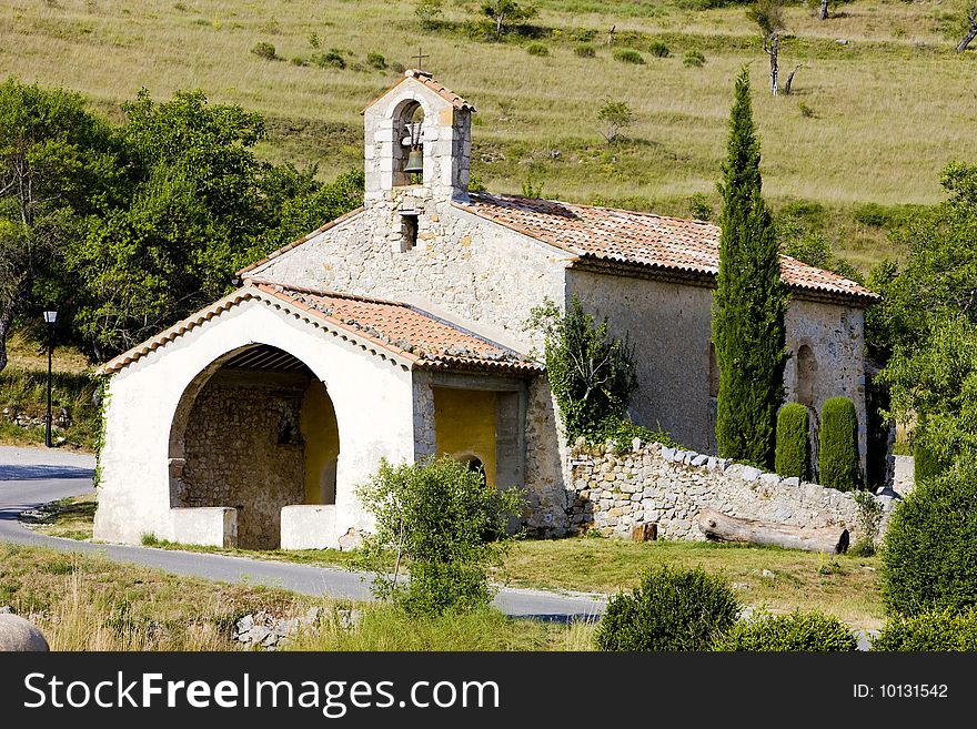 Church in Rougon, Provence, France