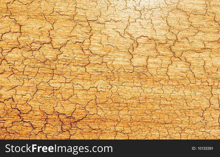 Decorative old cracked wooden texture