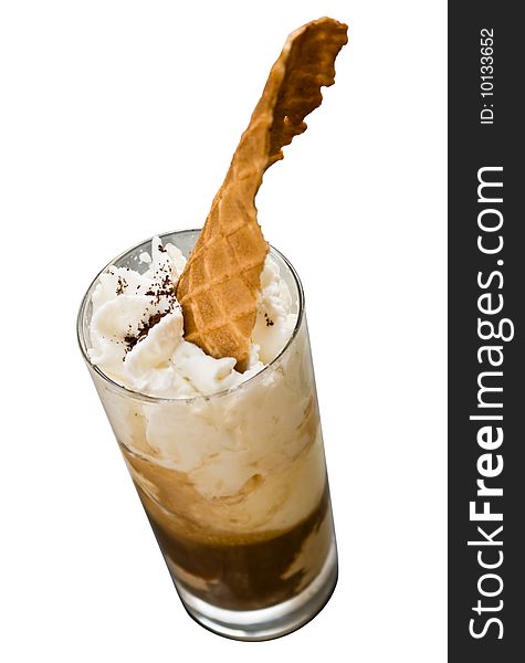 Icecream - with clipping path