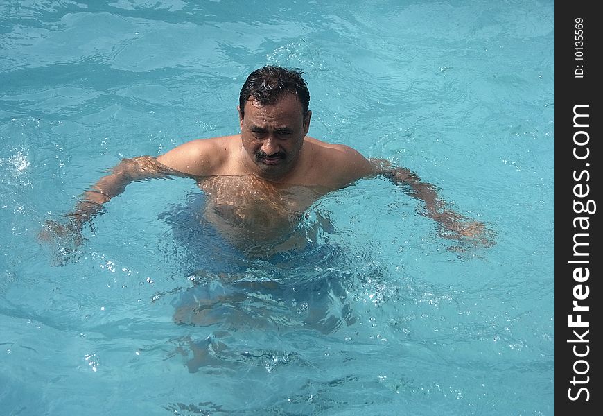 Activity Of Swimming