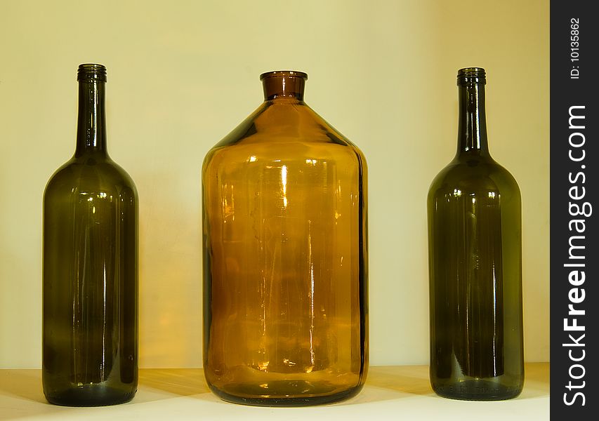 Glass bottles