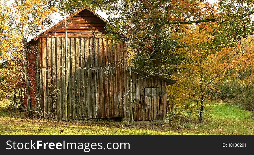 Wooden Tobacco Barn