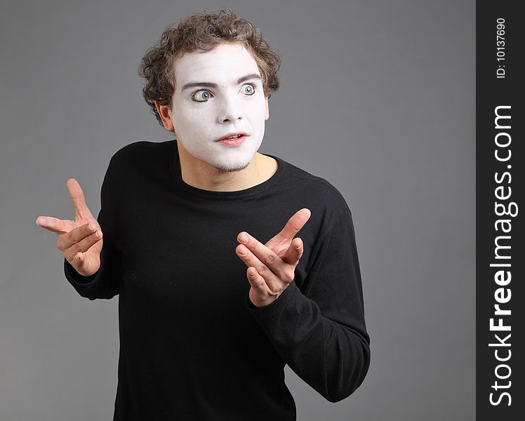 Portrait Of The Mime