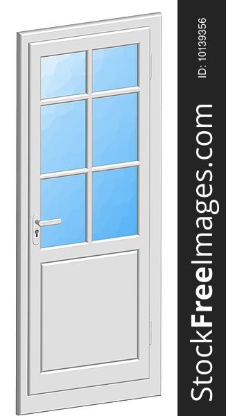 Home door with rippled glass created in Adobe Illustrator. design home. Home door with rippled glass created in Adobe Illustrator. design home