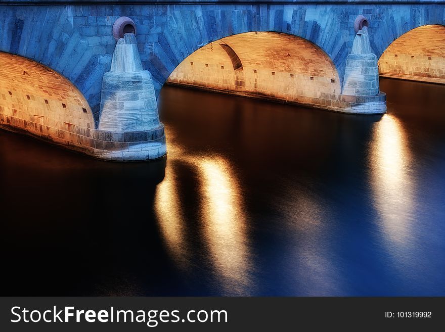 I was fascinated by yellow hue of the lights contrasting with the blue tones in the stone and water when I came across this unassuming bridge. Explored on 27.07.2013. Thank you for all your comments and favourites! Sorry for not having time to reply to comments, ironically I was at a photo festival when I found out this image made it onto Explore. I was fascinated by yellow hue of the lights contrasting with the blue tones in the stone and water when I came across this unassuming bridge. Explored on 27.07.2013. Thank you for all your comments and favourites! Sorry for not having time to reply to comments, ironically I was at a photo festival when I found out this image made it onto Explore.