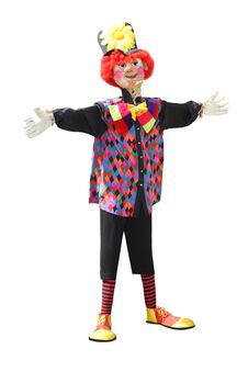 Clown Scarecrow. Royalty Free Stock Images Clown Scarecrow. Royalty Free Stock Images