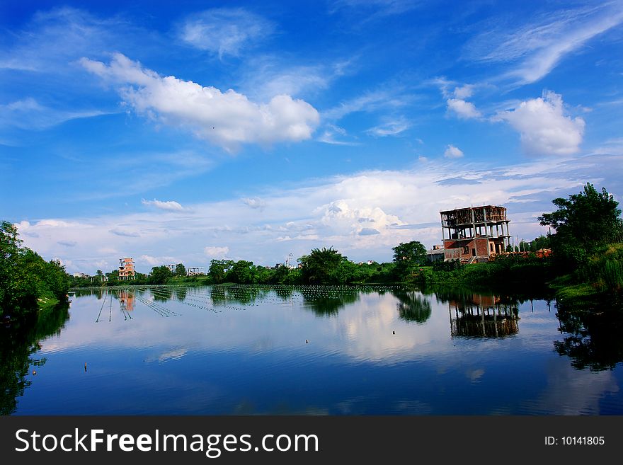 Great landscape on fine days