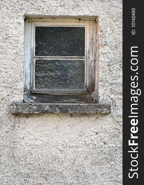 An old window in a swabian village, Baden-Wuerttemberg, Germany