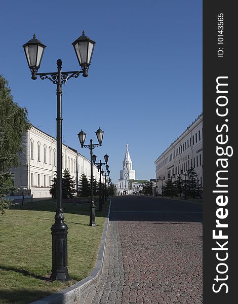 Kremlin In Kazan City