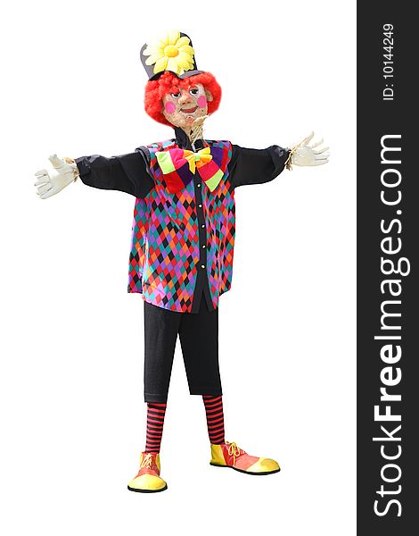 Clown Scarecrow.