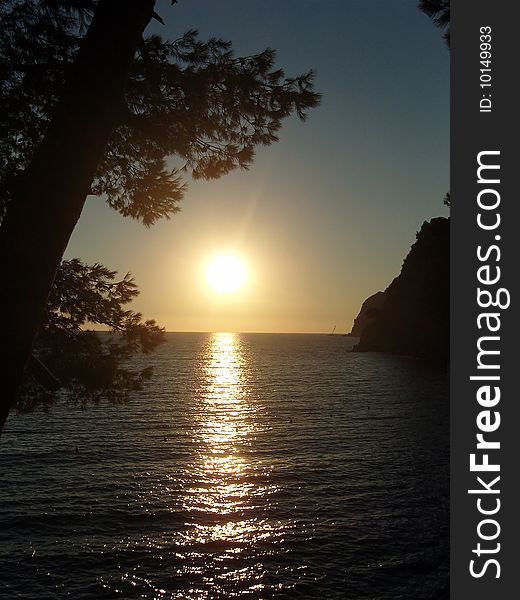 Petrovac,Adriatic coast of Montenegro,with beautiful nature.This is a moment in time,beautiful sunset,that I captured with my photocamera. Petrovac,Adriatic coast of Montenegro,with beautiful nature.This is a moment in time,beautiful sunset,that I captured with my photocamera...