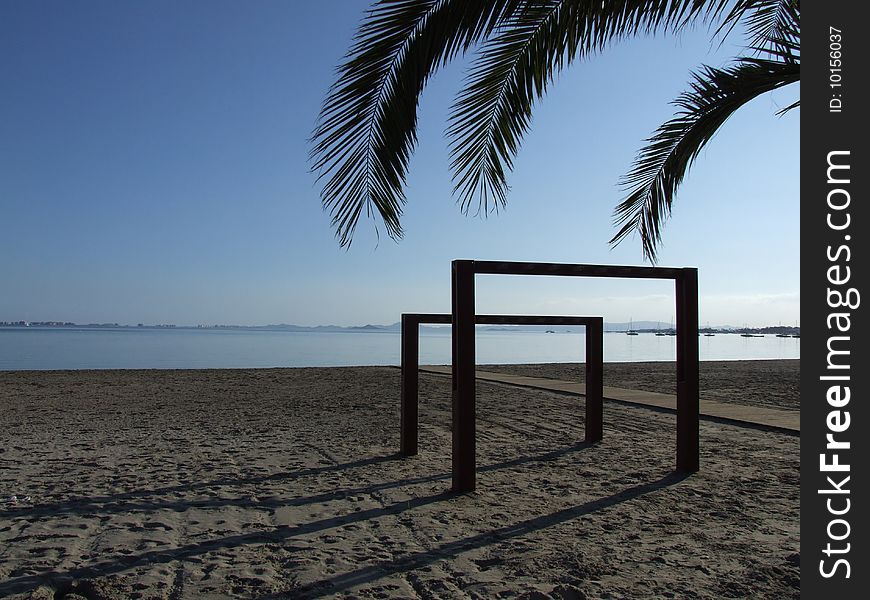 Beach And Sea Shot