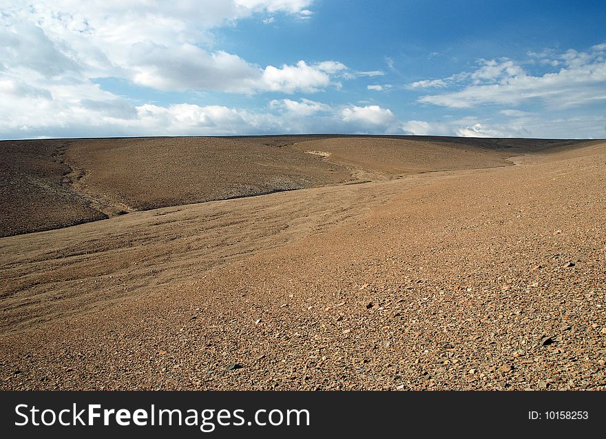 View of the Atacama Desert, Chile.