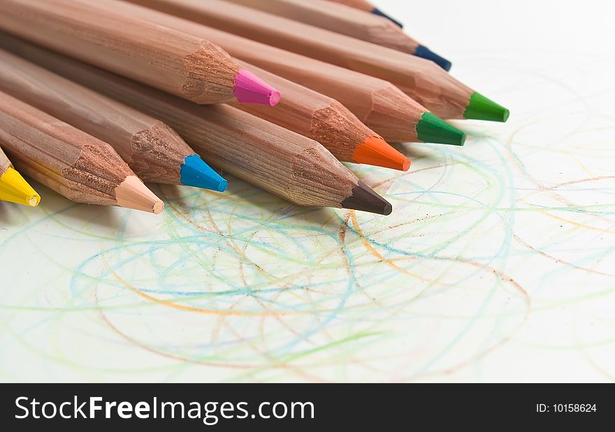 Colour pencils for drawing for drawing