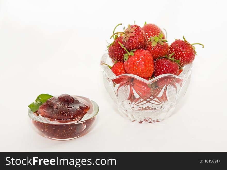 berries of the strawberries jam. berries of the strawberries jam