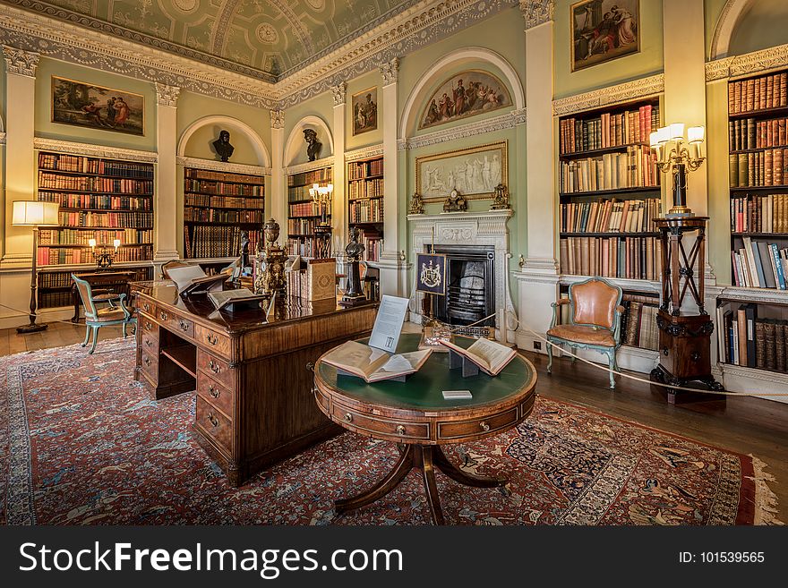 Harewood House The Old Library