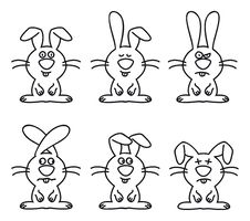 Free Funny Bunnies Stock Photography - 10164312