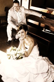 Bridal Couple Royalty Free Stock Photos Bridal Couple Royalty Free Stock Photos