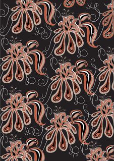 Funky Flowers Abstract Pattern Stock Images Funky Flowers Abstract Pattern Stock Images