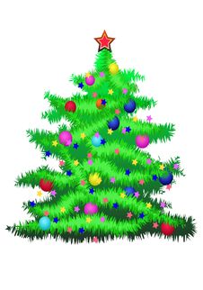 Fur-tree Royalty Free Stock Photo Fur-tree Royalty Free Stock Photo