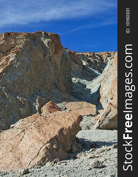 Artist's Palette Mountains in Death Valley National Park, CA