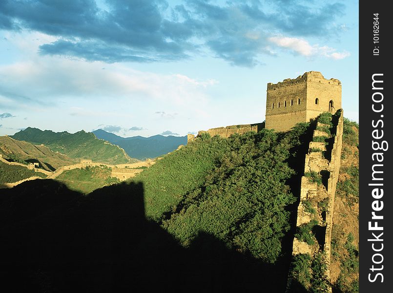 The Great Wall is the universal symbol of China. The Great Wall is the universal symbol of China.