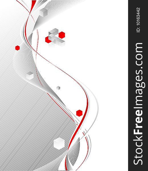 Abstract vector background for your company presentation with copy space