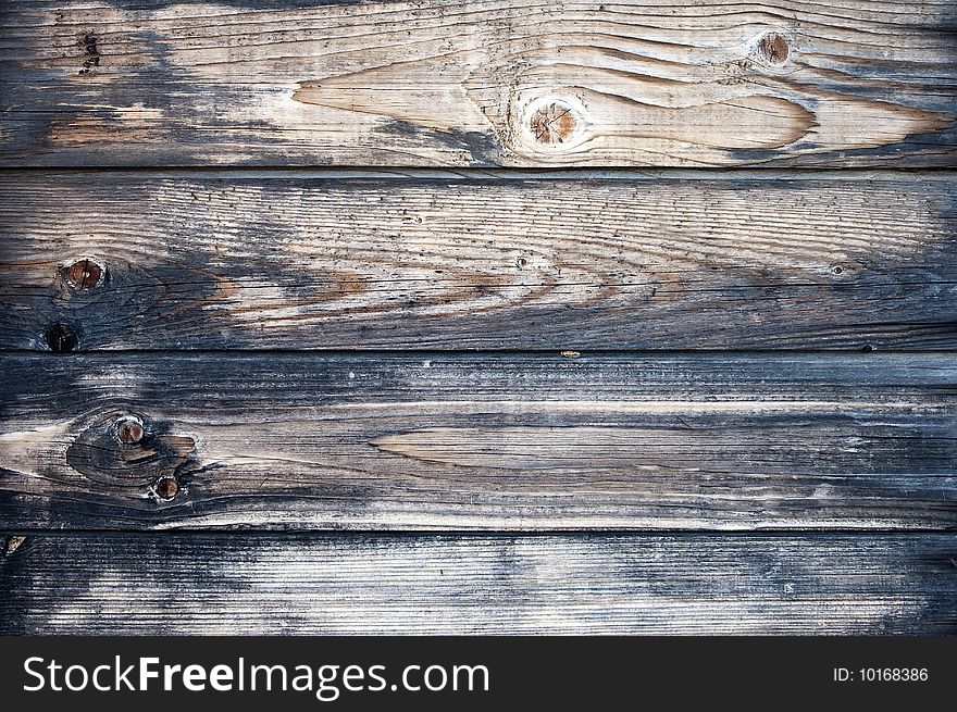 Old weathered wooden pattern, Russia