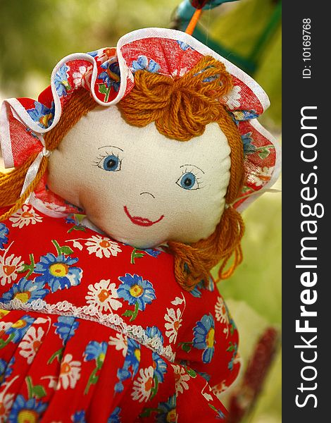 Colorful handmade dolls for sale