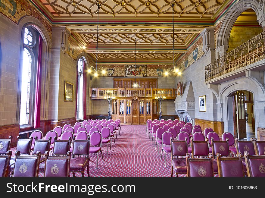 Here is an hdr photograph taken from the Conference Hall inside Manchester Town Hall. Located in Manchester, Greater Manchester, England, UK. Here is an hdr photograph taken from the Conference Hall inside Manchester Town Hall. Located in Manchester, Greater Manchester, England, UK.