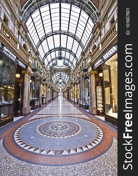 Here is a photograph taken from County Arcade inside Victoria Quarter. Located in Leeds, Yorkshire, England, UK. Here is a photograph taken from County Arcade inside Victoria Quarter. Located in Leeds, Yorkshire, England, UK.