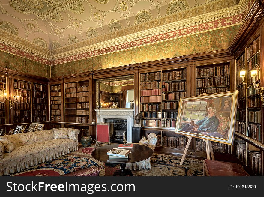 Harewood House The Spanish Library
