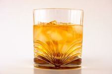 Glass With Liquid Stock Photo