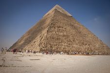 The Pyramid Of Khafrae Stock Images