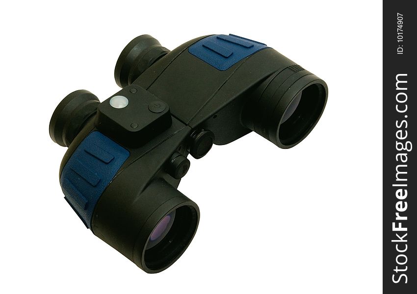 Black binoculars