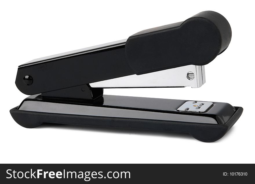 Black stapler