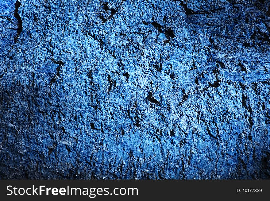 The wall covered with layer of a plaster. The wall covered with layer of a plaster