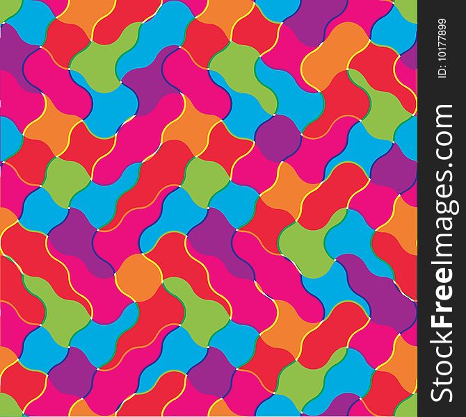 Seamless vector texture with colorfull tiles. Seamless vector texture with colorfull tiles