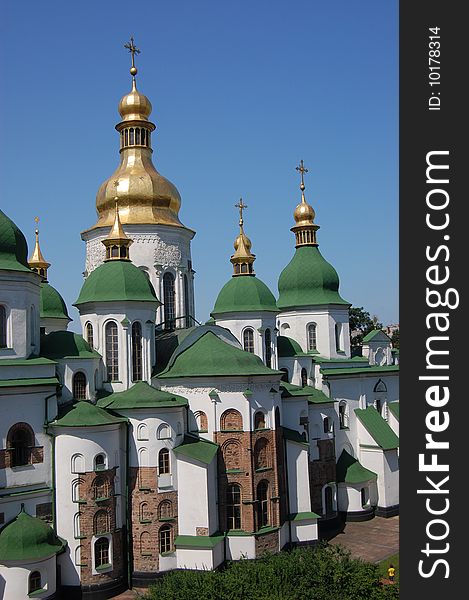 Saint Sophia Cathedral in Kiev, Ukraine (Malorussia). Saint Sophia Cathedral in Kiev, Ukraine (Malorussia)