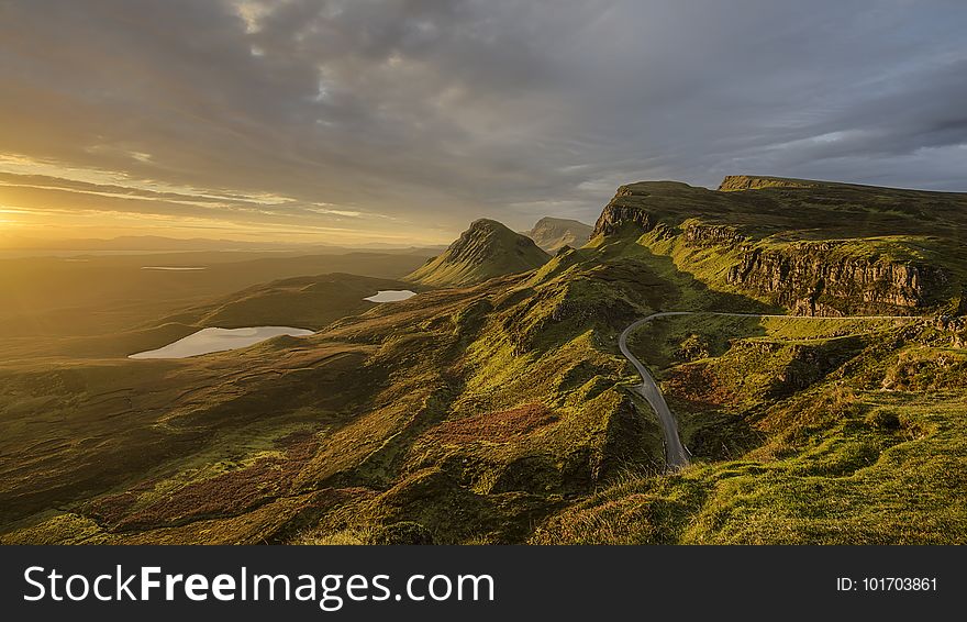 Highland, Sky, Mount Scenery, Hill