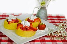 Strawberry Shortcake Royalty Free Stock Images