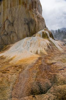 Mammoth Hot Springs, Yellowstone Stock Photo Mammoth Hot Springs, Yellowstone Stock Photo