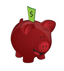 Full Piggy Bank Royalty Free Stock Image