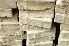 Pile Of Decorative Bricks Royalty Free Stock Images Pile Of Decorative Bricks Royalty Free Stock Images
