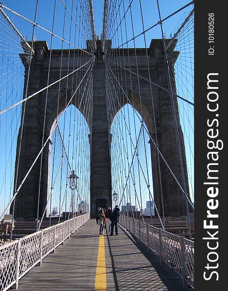 Brooklyn Bridge in New York