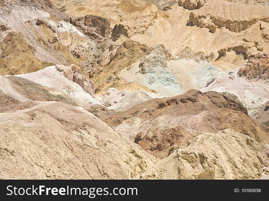 Artist's Palette Mountains in Death Valley National Park, CA