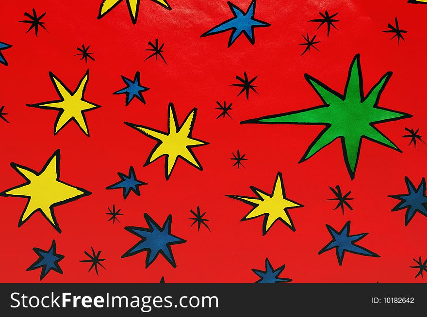 Abstract Stars Background