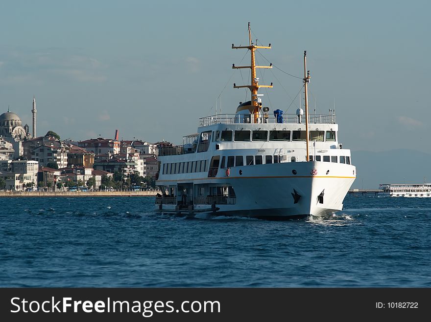 Ferryboat on Bosphorus